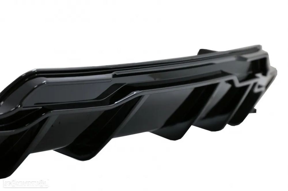 Conjunto Tesla Model 3 Spoiler, Aileron, Laminas e Difusor - 12