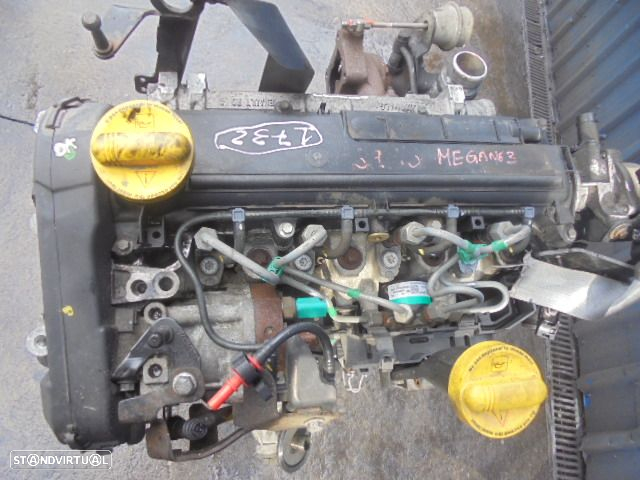 Motor  K9KF830  K9K830  RENAULT MEGANE 3 FASE 1  2009 1.5DCI 85CV 5P BRANCA - 5