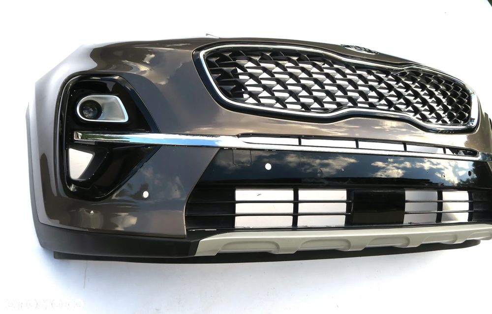 KIA SPORTAGE 4 IV QL Lift. 2018 - 2022 zderzak spoiler kratki halogeny OE - 16