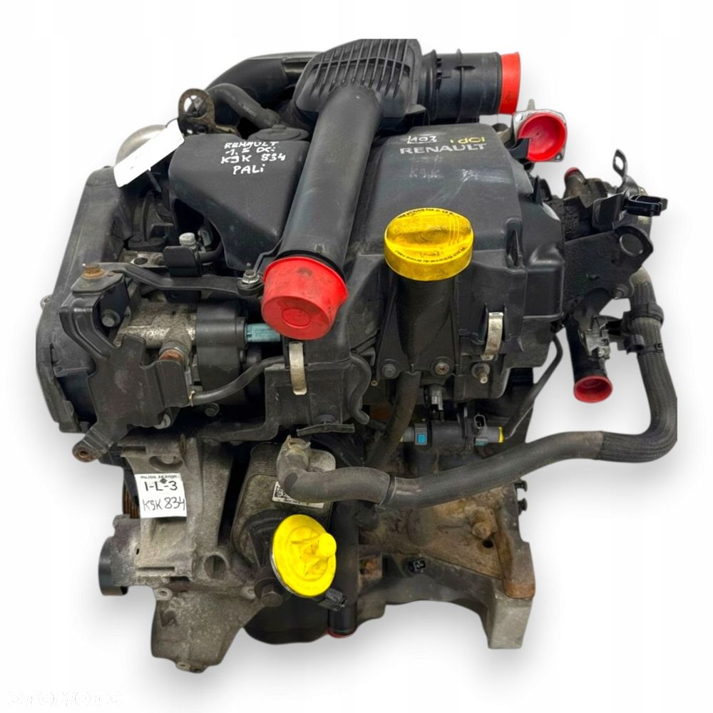SILNIK K9K834 Renault Megane Scenic III Fluence 1.5 DCI 90KM diesel komplet - 1