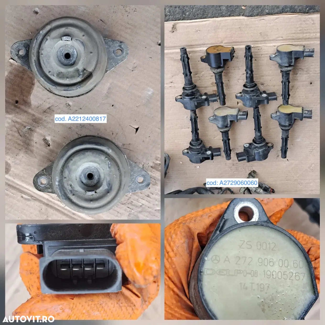 Compresor ac clima climatronic diesel benzina w221 w219 w164 w463 capac motor debitmetru electromotor SAM ECU calc motor instalatie electrica bobina inductie mercedes S-class R-class E-class ML GLE 2005-2010 - 7