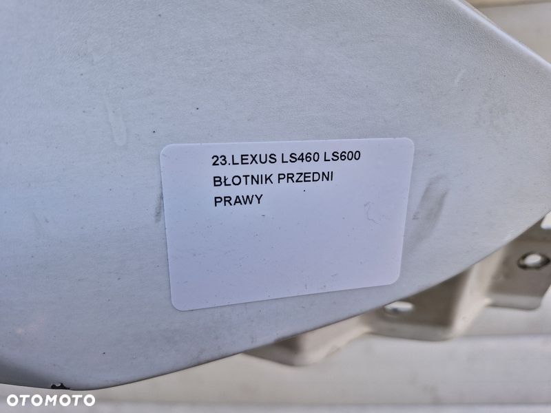 LEXUS LS IV LS460 LS60 BŁOTNIK PRAWY PRZÓD PRZEDNI - 9