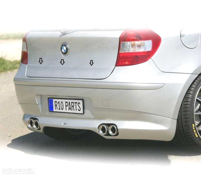 MOLDURAS PARA-CHOQUES TRASEIRO BMW E87 04-11 - 1