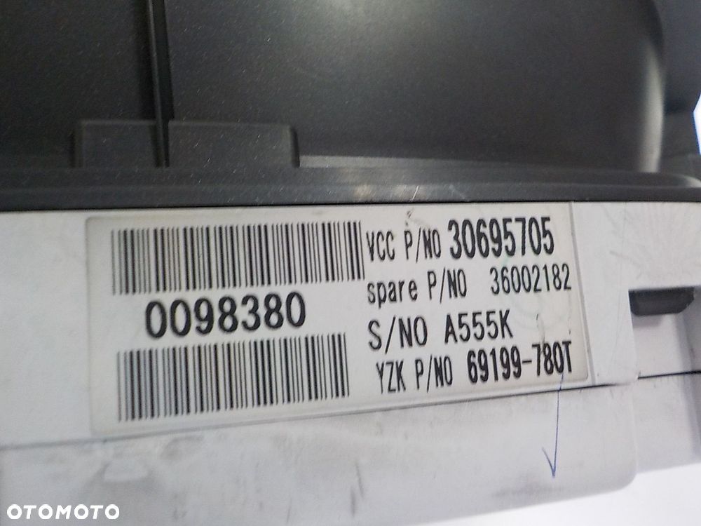 VOLVO S40 II V50 LICZNIK ZEGARY 30695705 ANGLIK - 2