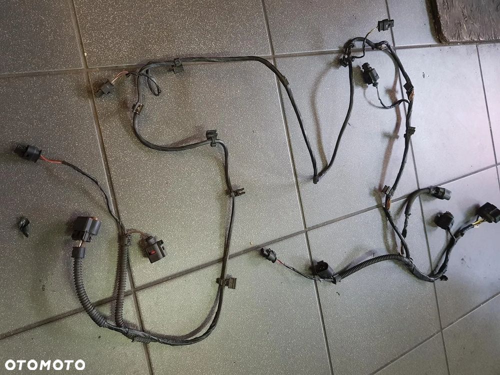 WIĄZKA INSTALACJA ZDERZAKA VW PASSAT B6 CC HALOGENÓW KIERUNKOWSKAZÓW PDC  3C0 3C8 - 2