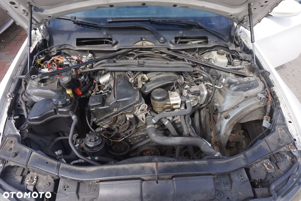 BMW 3 E90 SEDAN 2005 A34 2.0 16V N46B20B 150KM GS6-17BG BIAŁY na części - 9