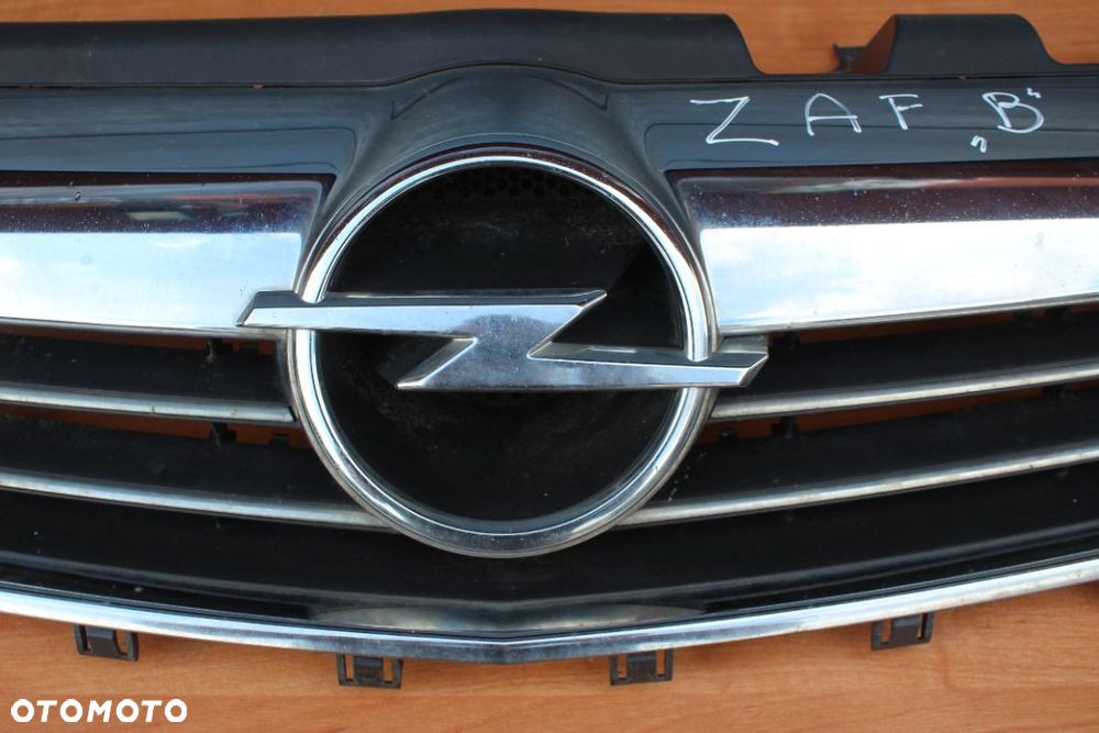 ATRAPA GRILL MASKI OPEL ZAFIRA B LIFT CHROM LIFT EUROPA ORYGINAŁ - 3