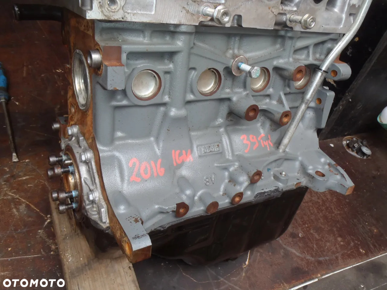 silnik motor głowica blok wał wałek fiat panda 500 punto grande evo lancia ypsilon ford ka 1.4 8v 1.2 8v na wkręcanym korku jak nowy igła - 11