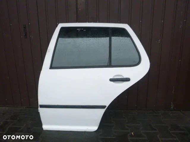DRZWI LEWY TYŁ LEWE TYLNE VOLKSWAGEN GOLF IV KOMPLETNE - 1
