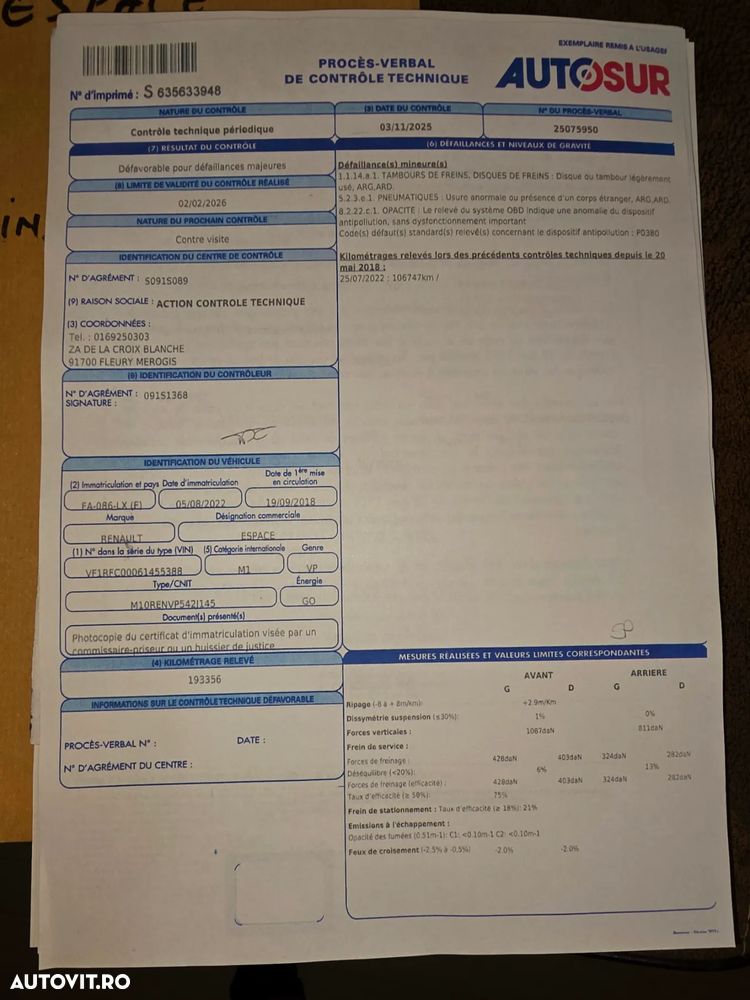 Renault Espace Energy dCi 160 EDC Initiale Paris - 39