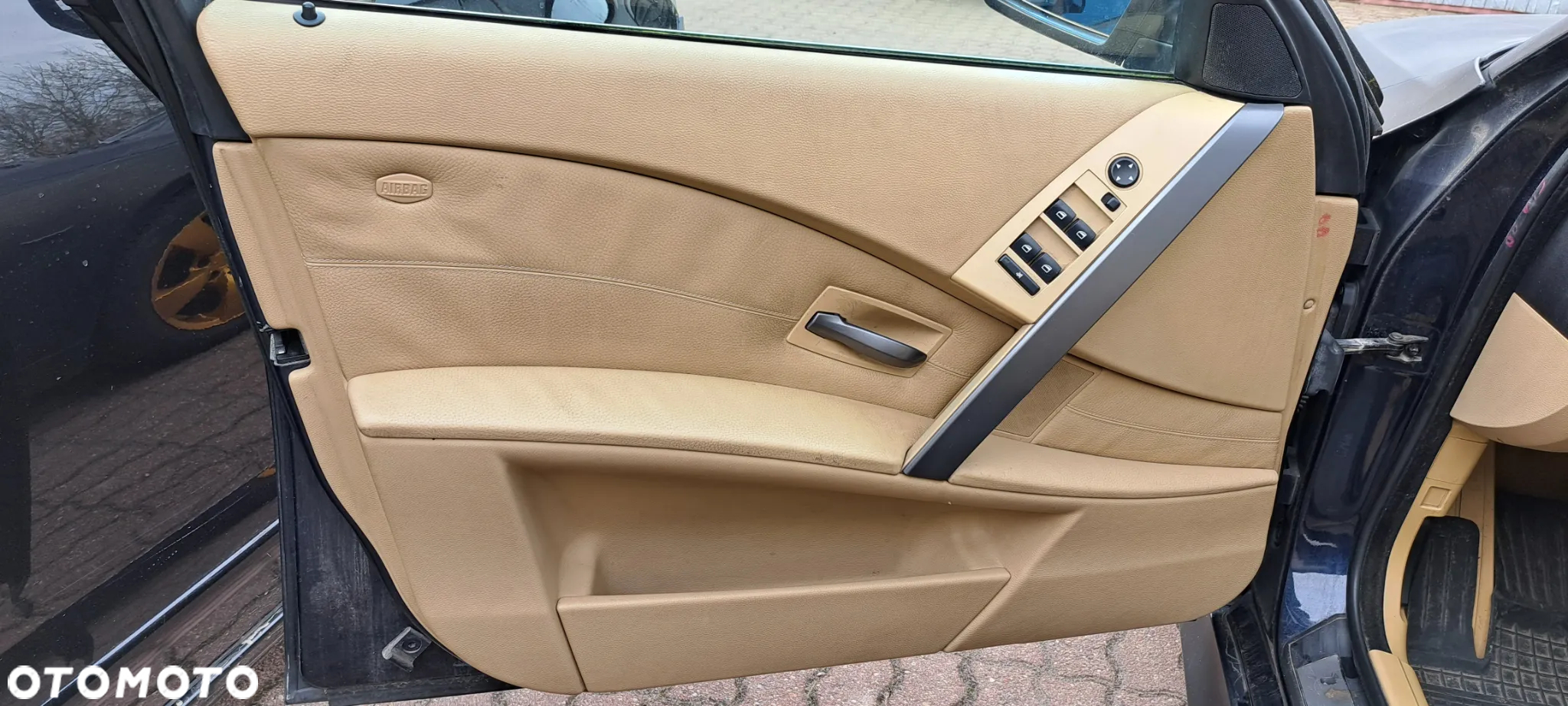 Fotele bmw E61 skóra jasna - 13