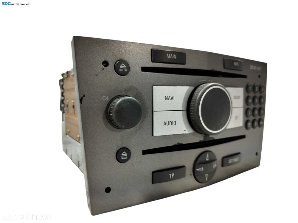 Unitate Radio CD Player Navi Navigatie GPS CD70 Opel Corsa C 2000 - 2006 Cod 13157570 [L6244] - 8