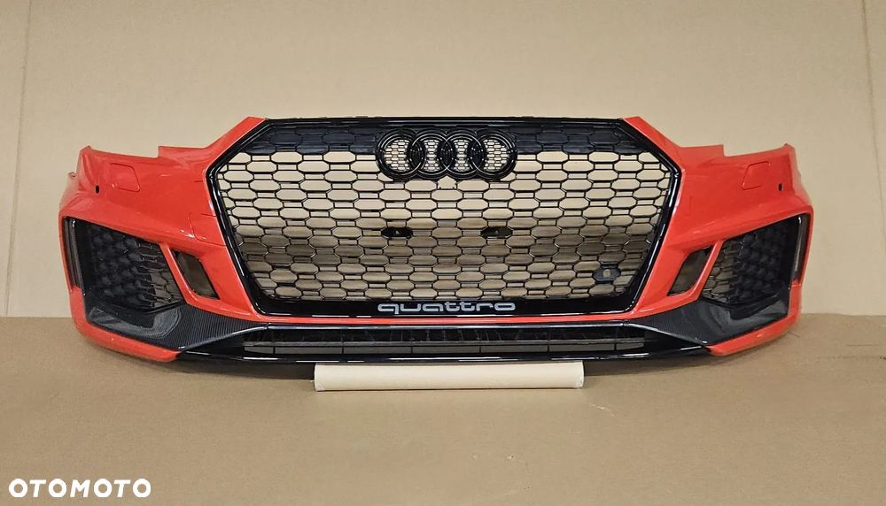 ZDERZAK Audi RS4 B9 ORYGINAŁ PRZÓD CARBON KARBON - 1