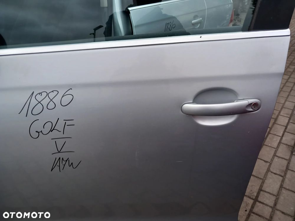 VW GOLF V KOMBI DRZWI LEWE PRZEDNIE LEWY PRZÓD KOLOR: LA7W - 3