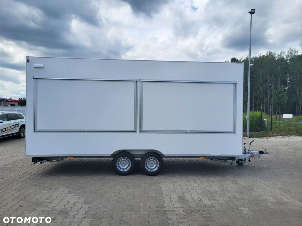 Niewiadów DOSTAWA! H20521HT Przyczepa HANDLOWA gastronomiczna 520x203x230! 2 klapy sprzedażowe, ściany z LAMINATU! DMC 2000kg - 5