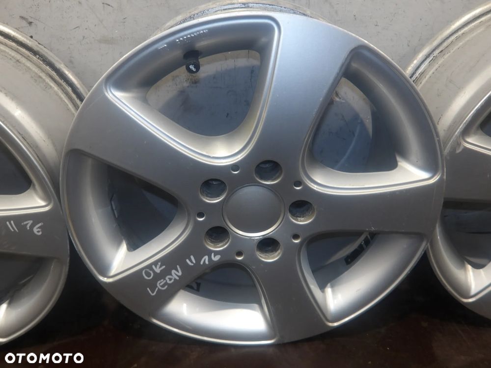 SEAT LEON II 05-09 1.4TSI FELGI ALUMINIOWE ALUFELGI 5X112 7.5J R16 ET42 KBA46305 - 5