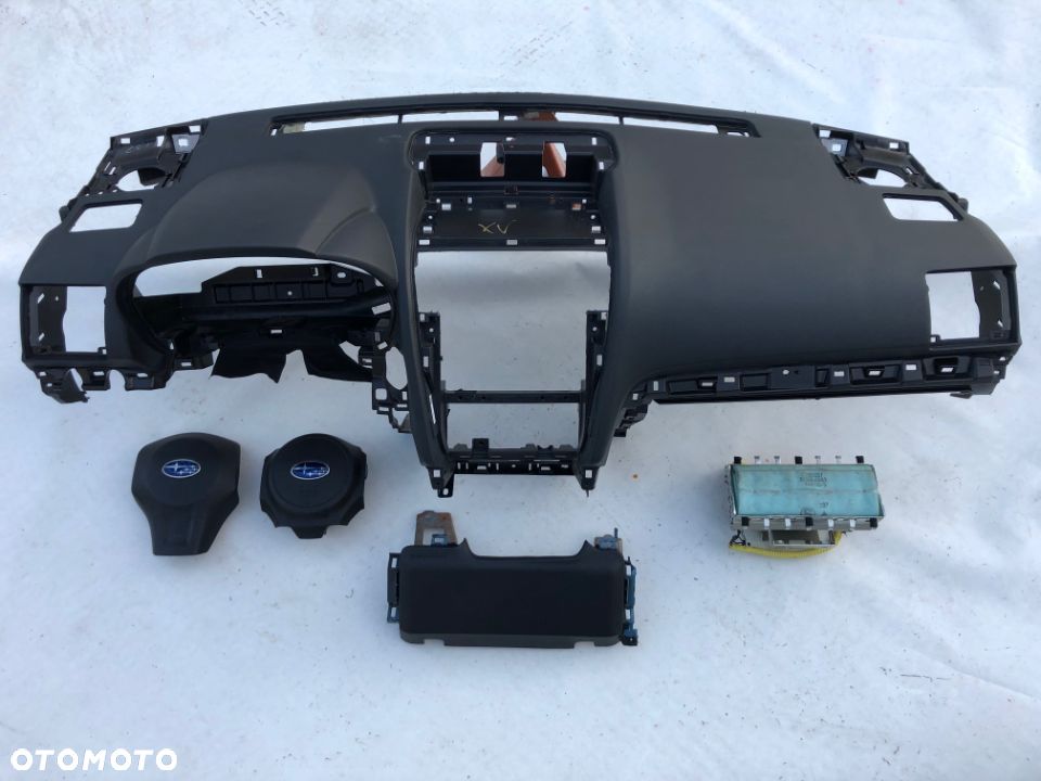 SUBARU XV IMPREZA STI FORESTER LEVORG LEGACY DESKA KONSOLA KOKPIT PULPIT PÓŁKA PARAPET AIRBAG PASY ! - 2
