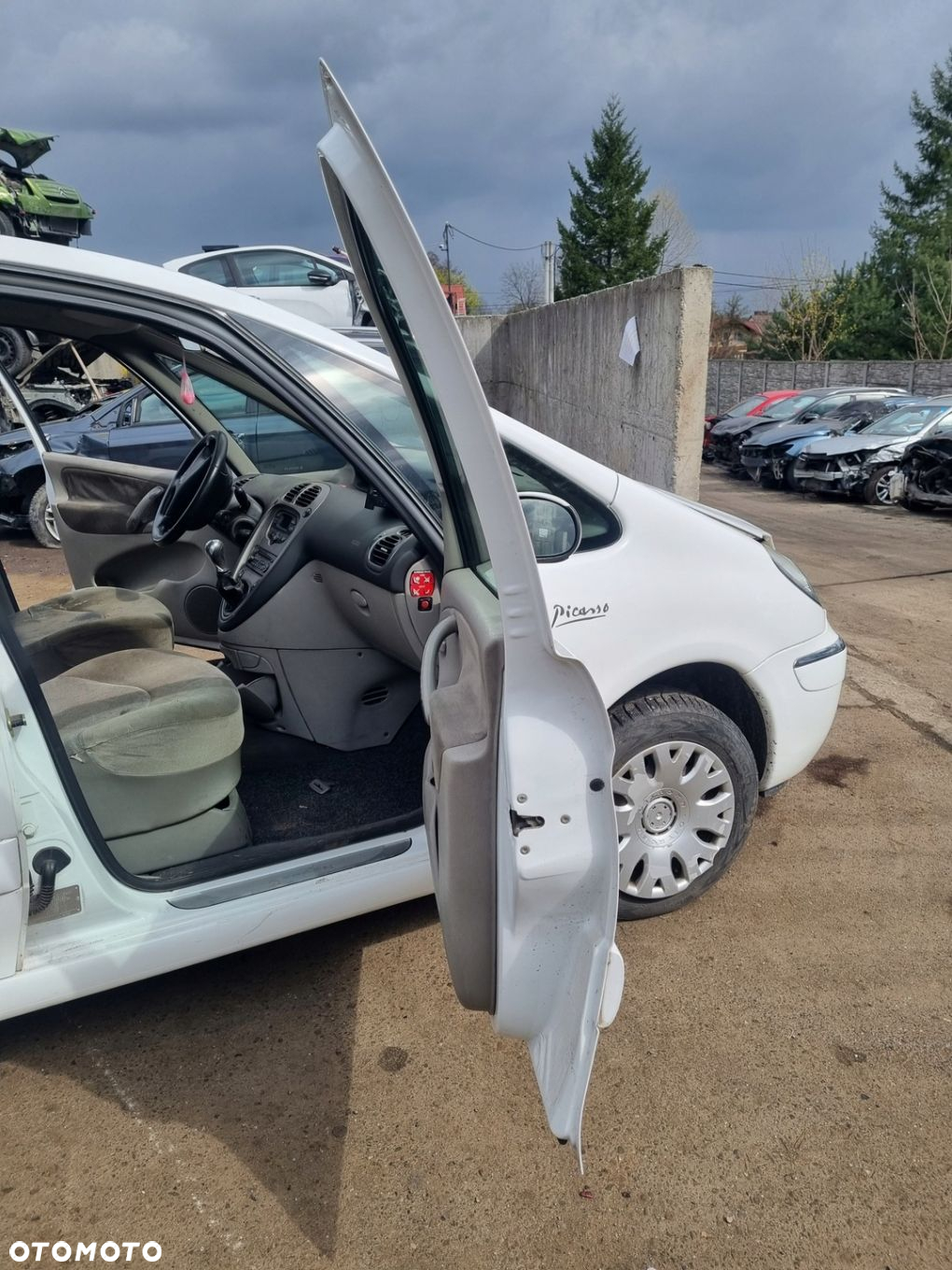 CITROEN XSARA PICASSO 02-12 2004 r. EWPA DRZWI PRAWY PRZÓD PRAWE PRZEDNIE - 8