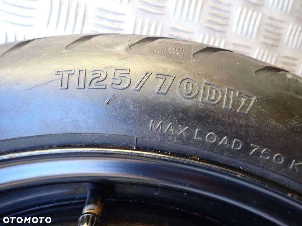 KOŁO ZAPASOWE DOJAZDOWE TOYOTA COROLLA E21  4TX17  ET39  5X114,3  125/70/17 - 2