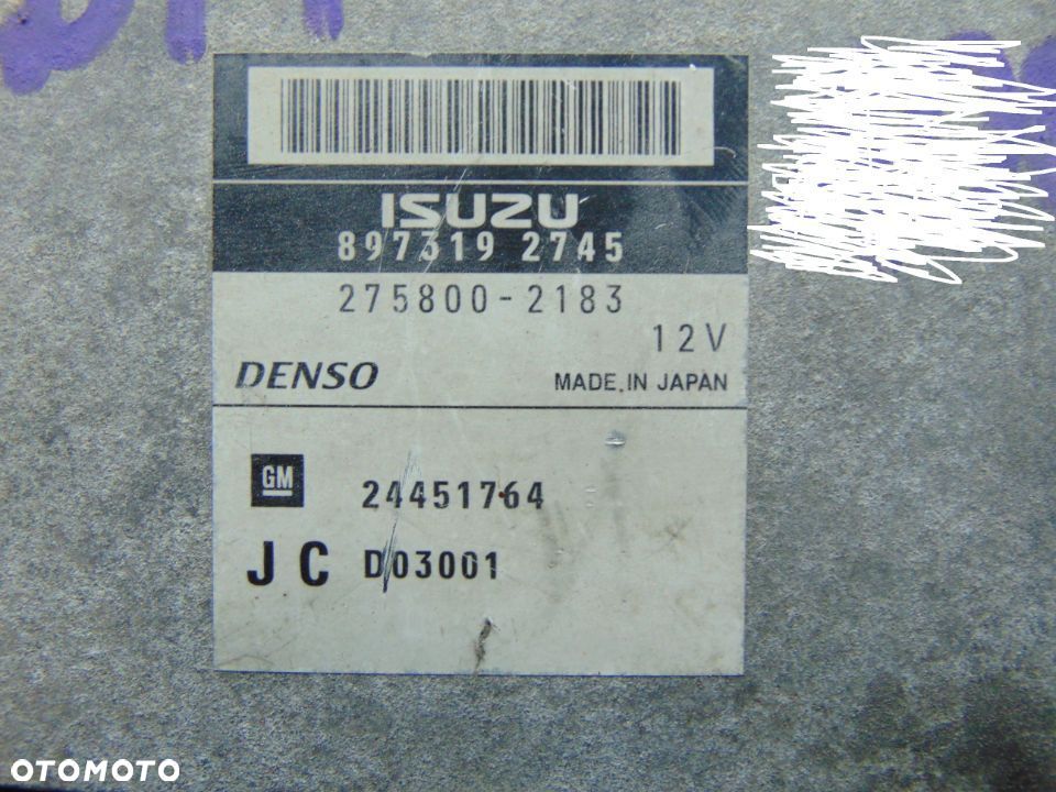 Sterownik silnika Opel Signum 3,0 V6 CDTI - 2