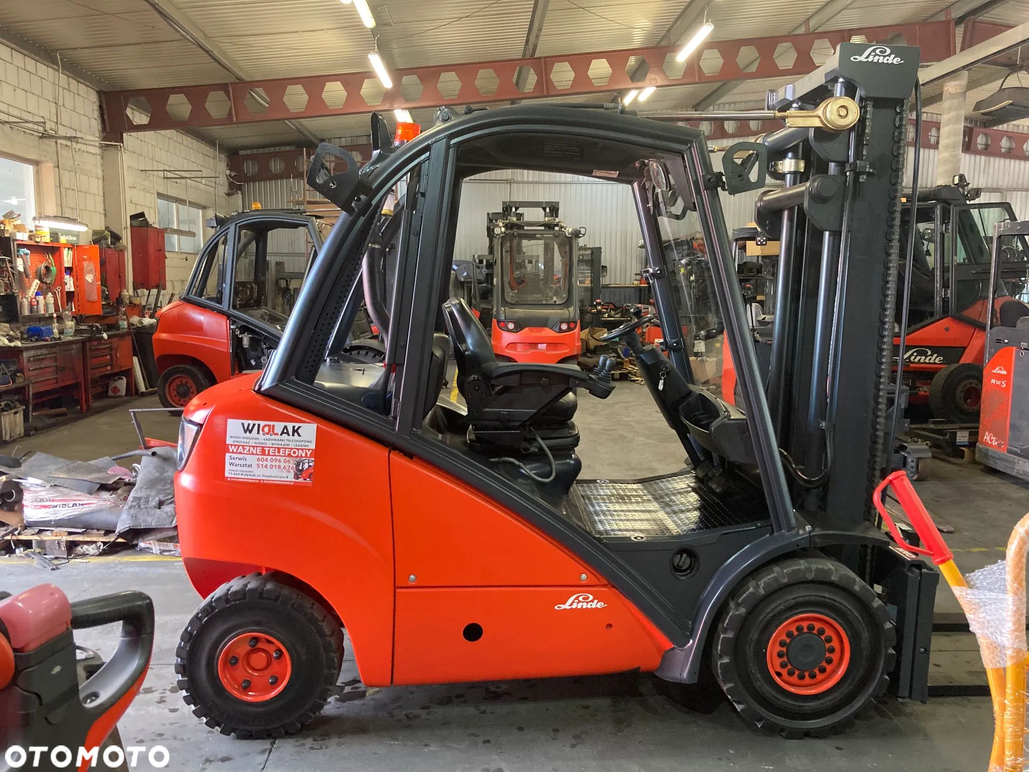 Linde [2018] WÓZEK WIDŁOWY LINDE H30D diesel 3t - 5
