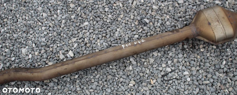 TŁUMIK WYDECH KOMPLETNY BMW F10 F11 N47 8515027 8510381 - 4