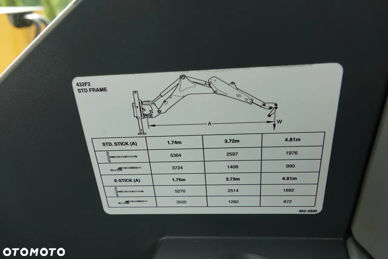 Caterpillar 432 F2 / KOPARKO-ŁADOWARKA / 2019 ROK  / KOMPLET ŁYŻEK - 37