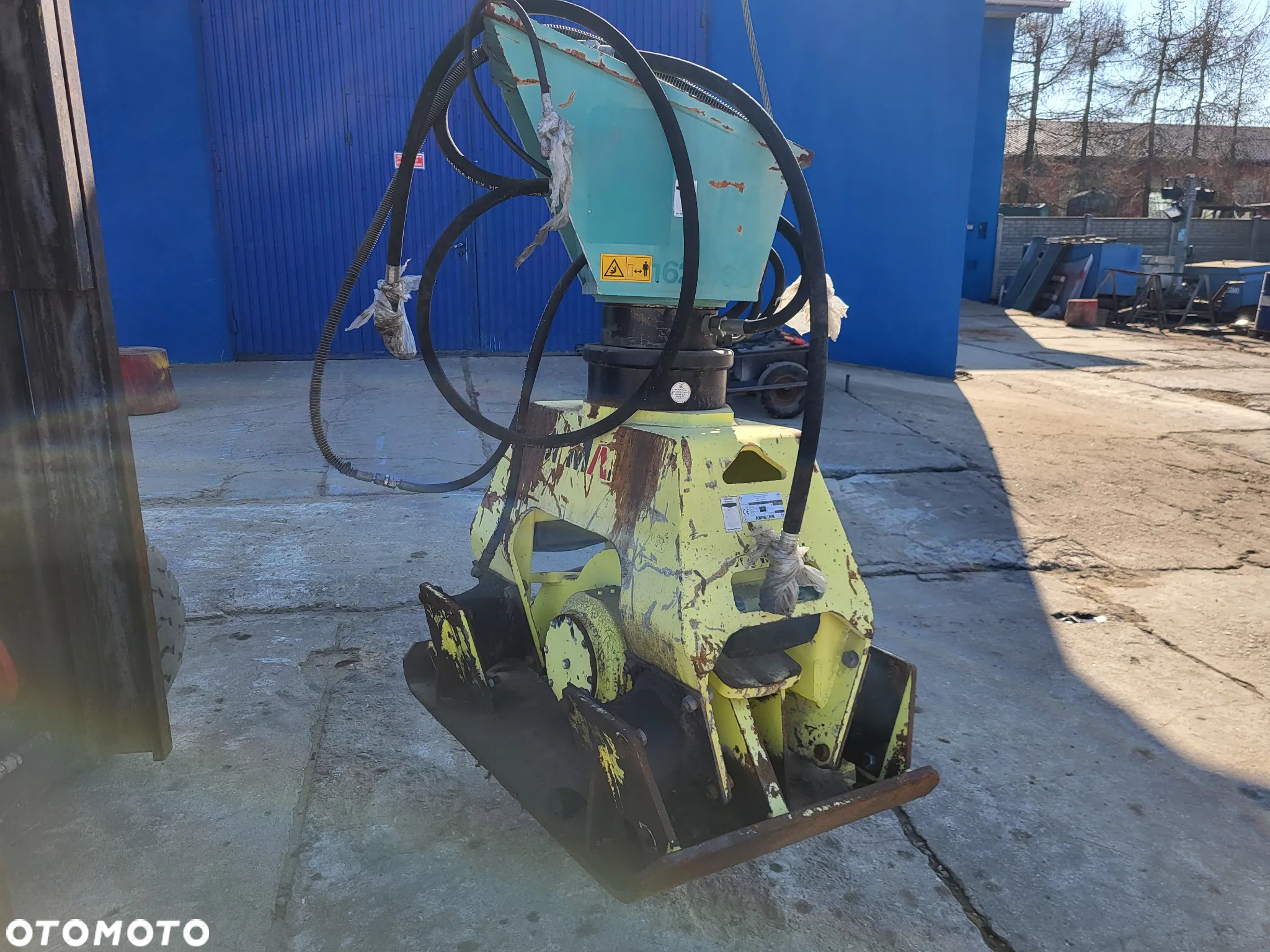 Bomag Ammann Zagęszczarka płyta wibracyjna hydrauliczna obrotowa - 10