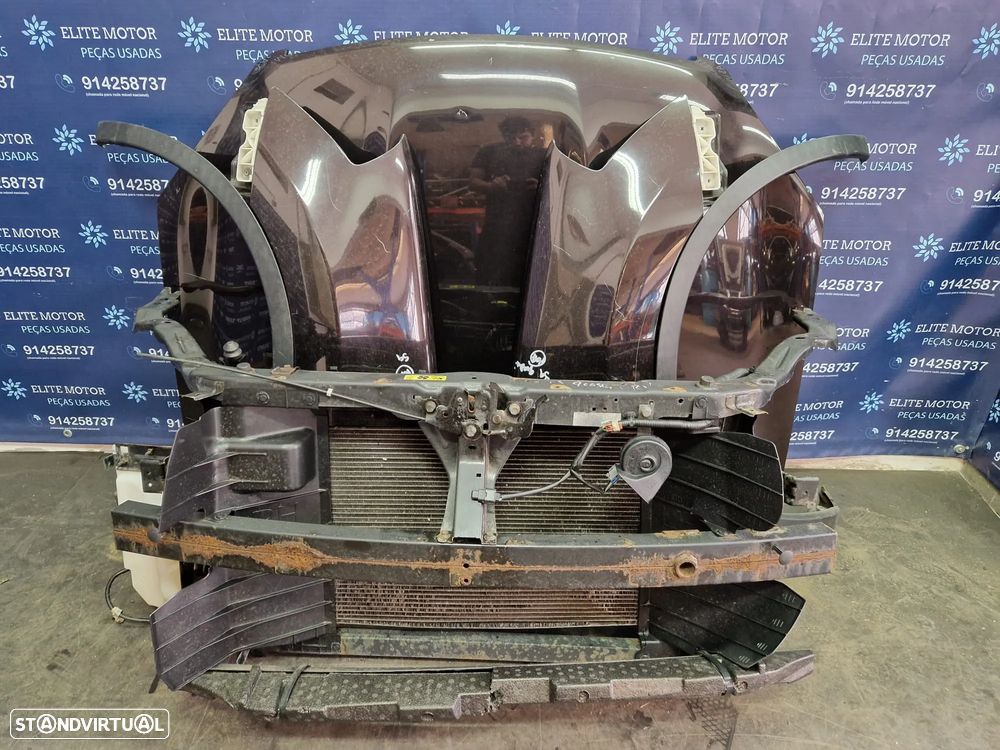 Frente completa usada NISSAN QASHQAI J10 1.6 capot parachoques guardalamas oticas radiadores - 10
