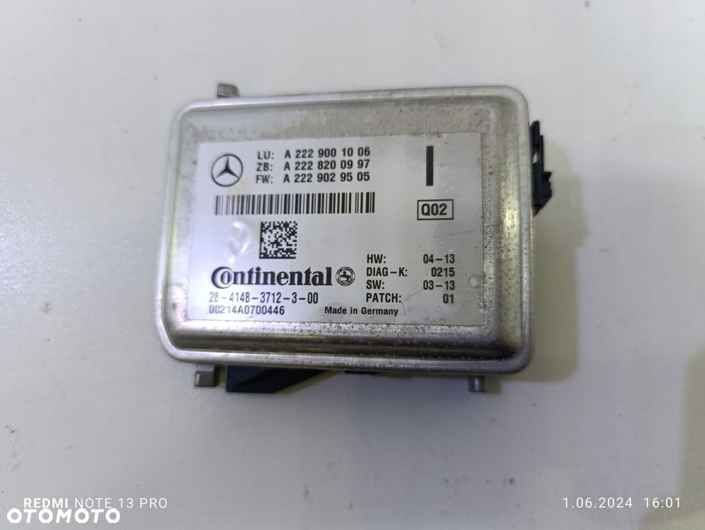 MERCEDES W205 KAMERA SZYBY SENSOR A2228200997 - 1