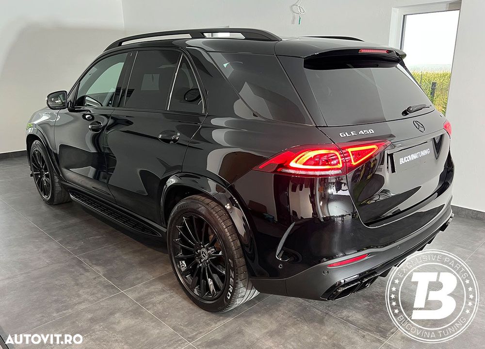 Praguri Aluminiu compatibile cu Mercedes GLE SUV W167 V167 Black - 5