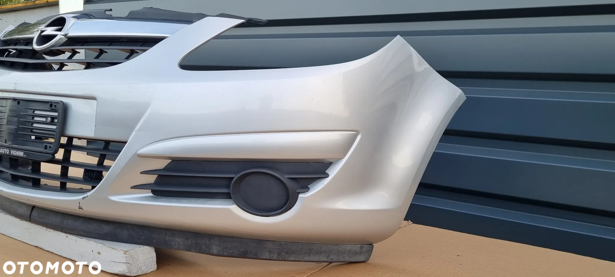 Opel Corsa D 06-10 zderzak przód oryginał MC240 - 3