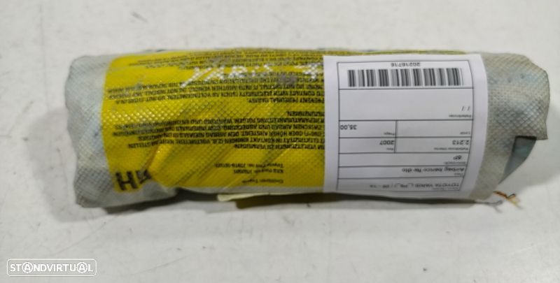 Airbag Banco Fte Dto Toyota Yaris (_P9_) - 1