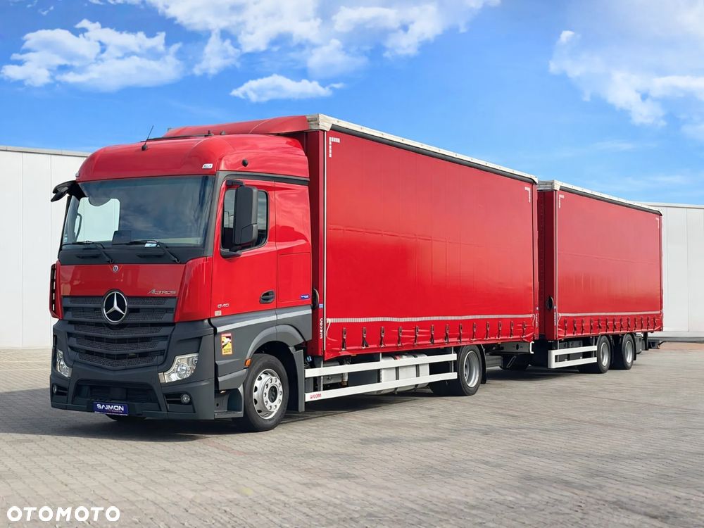 Mercedes-Benz ACTROS 1840 / ZESTAW TANDEM 120 M3 / 7,75 M + 7,75 M / SALON PL - 2