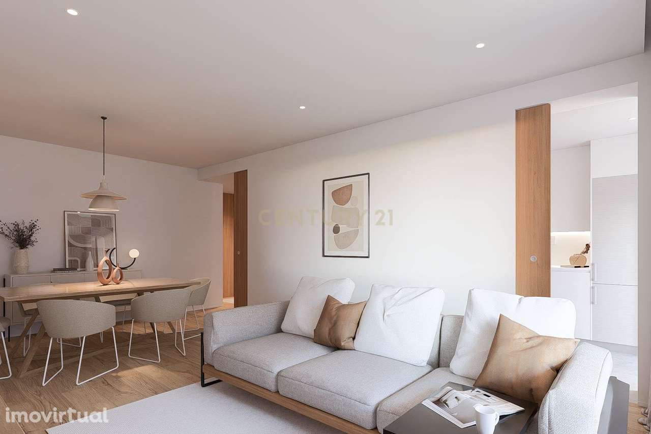 Condomínio do Sobreiro | T2 com 108m2 em Matosinhos, Senhora da Hora, - Grande imagem: 5/36