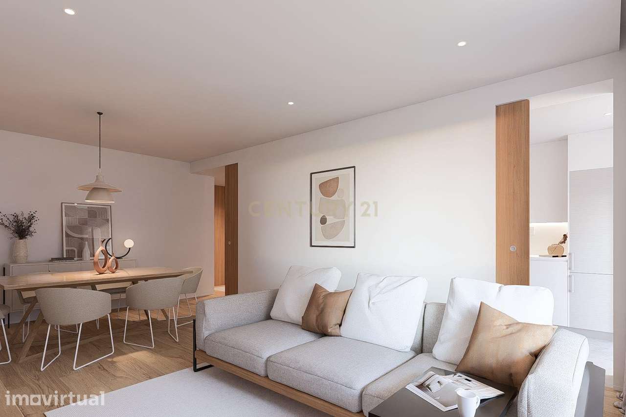 Condomínio do Sobreiro | T2 com 108m2 em Matosinhos, Senhora da Hora, - Grande imagem: 5/36