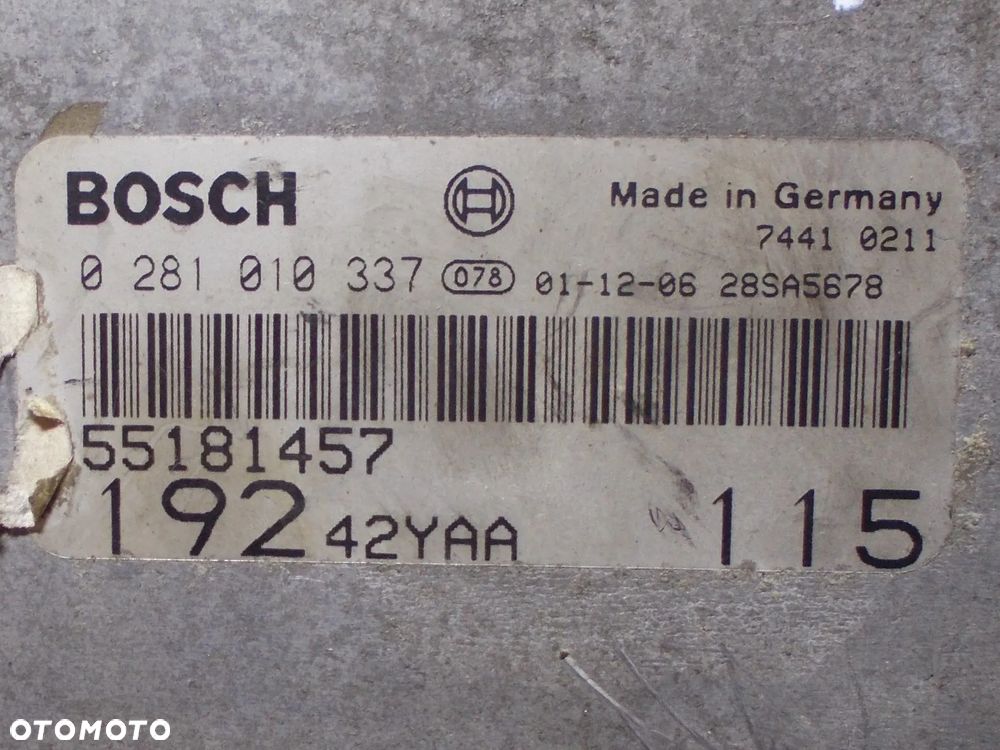 Fiat Stilo  - zestaw startowy 1.9 JTD - 2