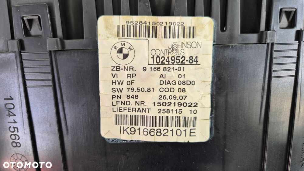 bmw I e81 e87 licznik zegar zegary europa 2.0D - 7