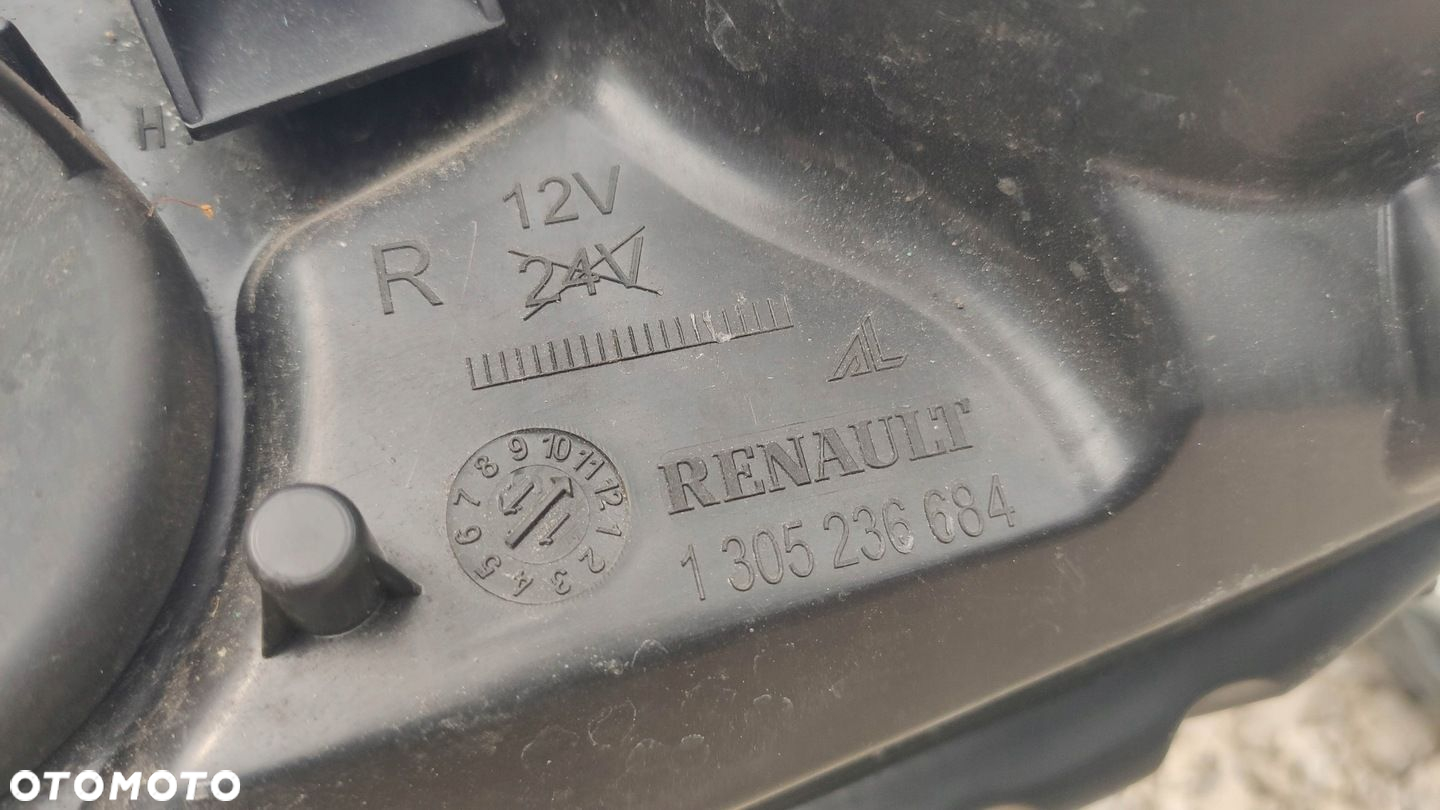 LAMPA PRAWY PRZÓD DACIA DUSTER 10- CZARNA EU - 9