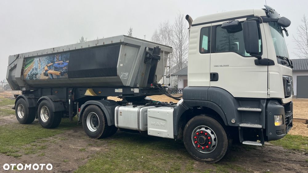 Schwarzmuller Naczepa Hardox Wywrotka 2 osiowa 38 Dmc Szeroki Rozstaw, Osie Saf, Hamulce Tarczowe, Oś podnoszona, Bardzo Gruba Podłoga, Polerowane Felgi, Oś Podnoszona. - 10