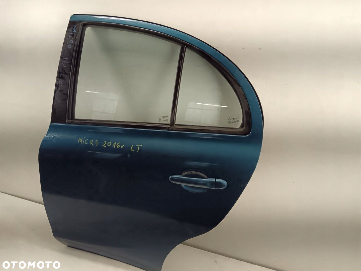 DRZWI LEWY TYŁ TYLNE NISSAN MICRA K13 10-17 - 4