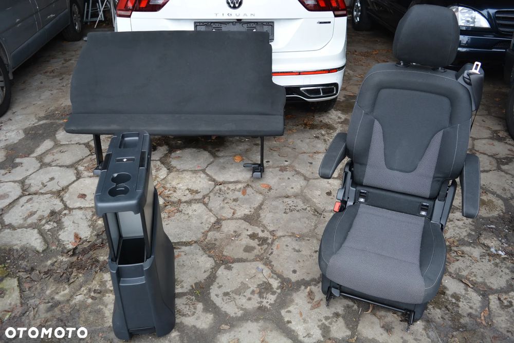 STOLIK Rozkładany Łóżko Fotel Pojedynczy Mercedes 447 V Klasa VIANO - 7