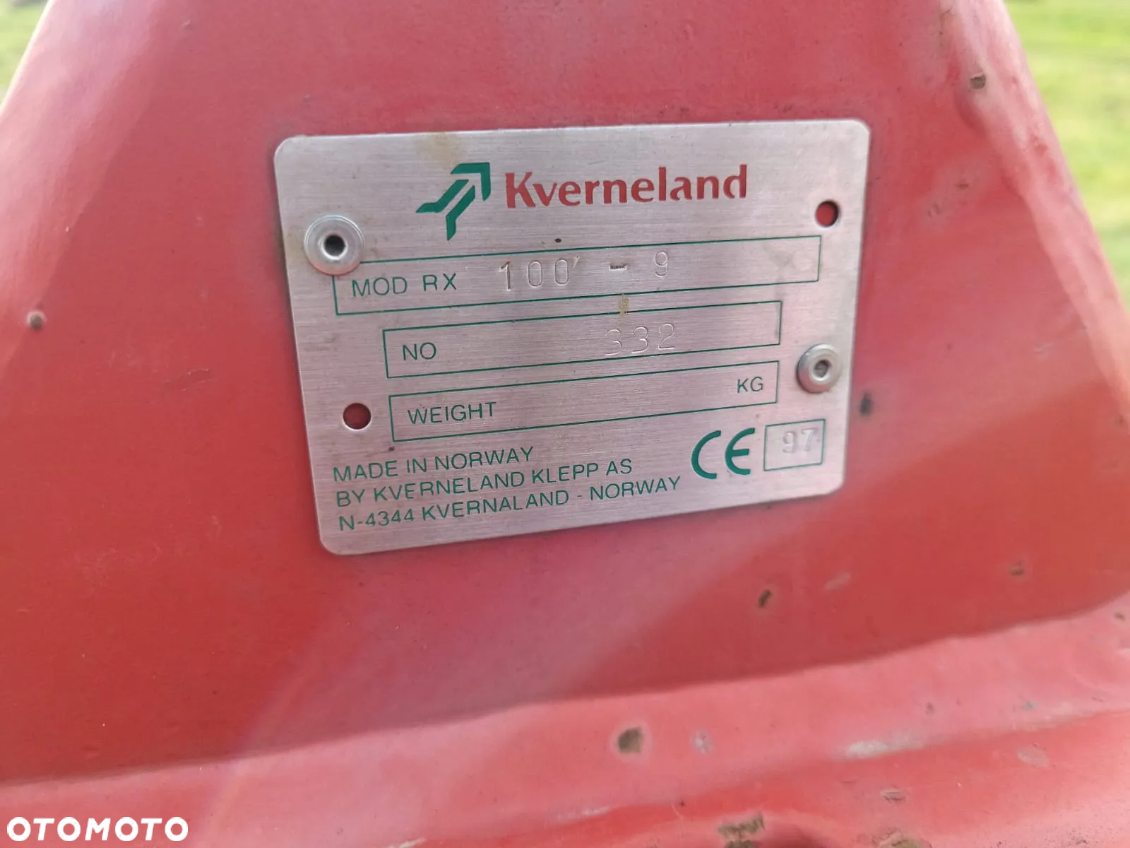 Kverneland RX 100  7 skib +przedpłużki - 6