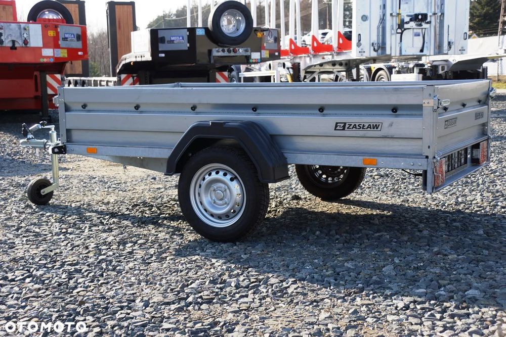 Zaslaw Przyczepa 1 osiowa, DMC 750, KAT. B, przegląd bezterminowy - 2