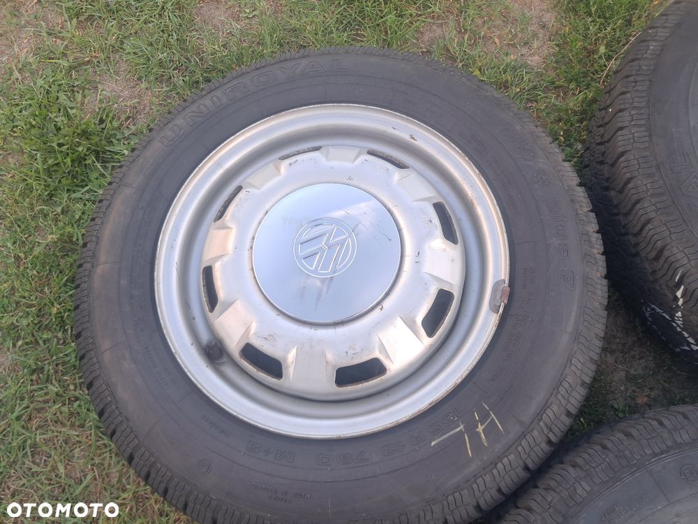 Felgi koła opony kołpaczki chrom Vw Golf 1 I 155/80R13 155SR13 klasyczne classic retro - 4