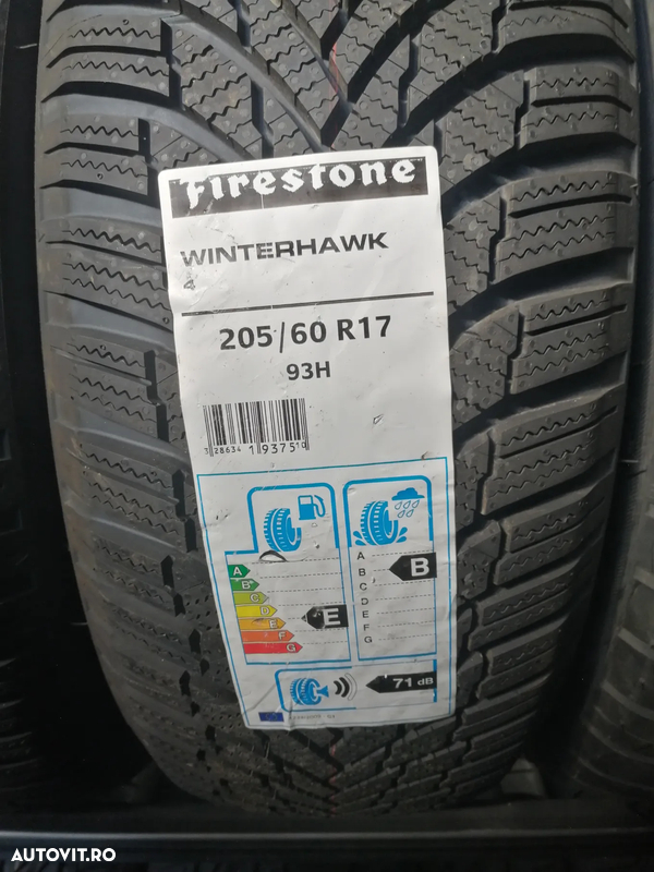 Anvelope noi iarna 205/60 R17 FIRESTONE WINTERHAWK 93H