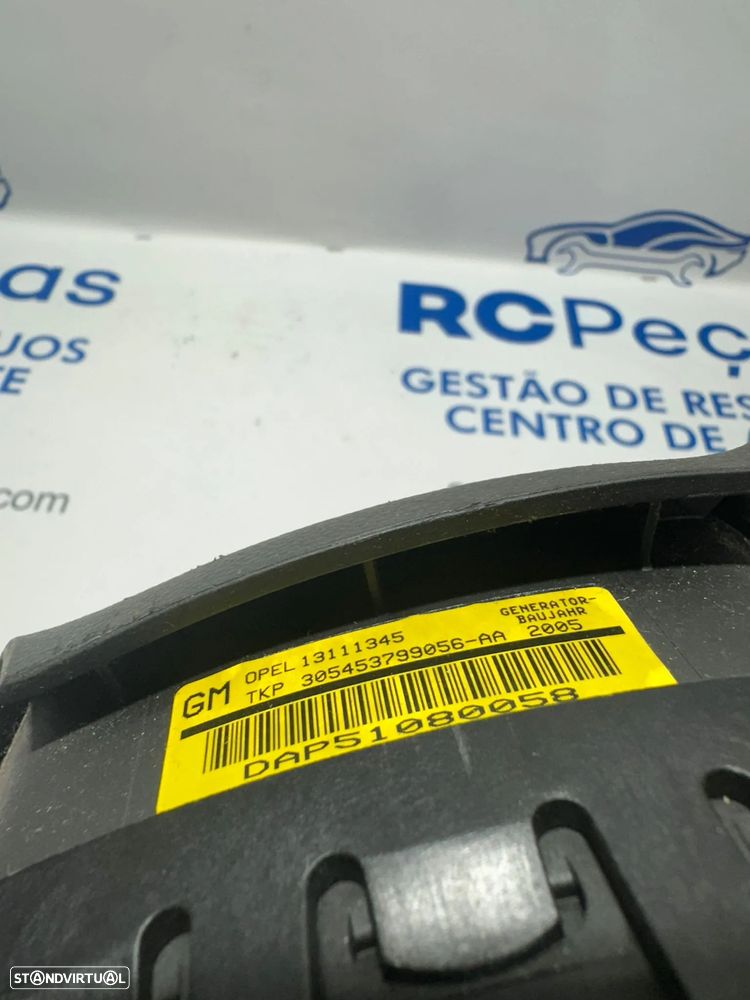 .Airbag Volante Condutor GM Opel Astra H 13111345 2004 - 2009 - 8