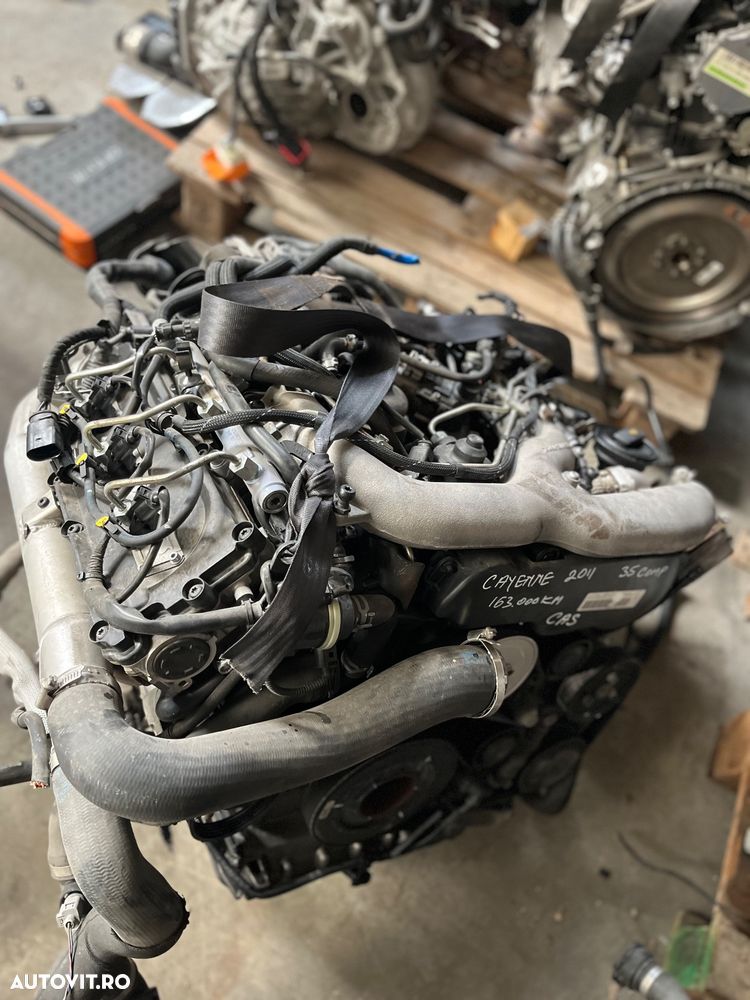 Motor complet CAS 3.0 tdi Porsche cayenne Touareg 2011 - 2