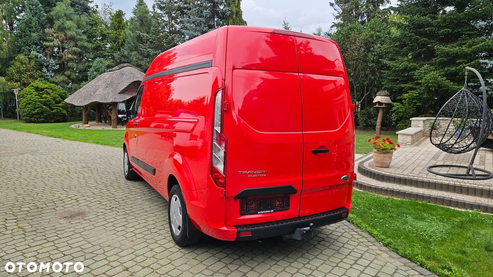 Ford Custom 2,0TDCI L2H2 Automat Nawigacja Duży Wyświetlacz Webasto Led Parktronik Hak Super Stan - 8