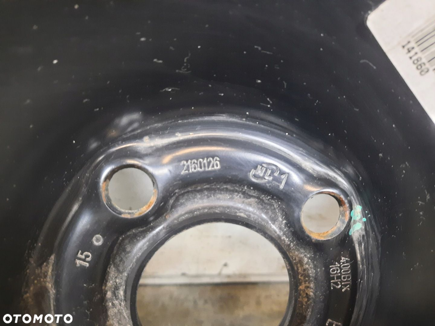 Opel Astra H KOŁO DOJAZDOWE dojazdówka 115/70 R16 4x100 2160126 16 - 5